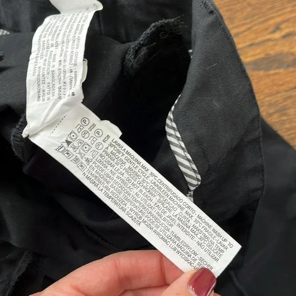 Zara Basics Women’s Black Dress Pants Workwear - size 6 - Picture 10 of 11